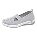 Imagen de Zapatillas Ortopedicas Mujer Verano Zapatillas sin Cordones para Caminar Comodos y Ligeros Sandalias Palas Transpirables y Antideslizantes Zapatos de Diabéticos Entrenamiento Deportivas Malla Deporte