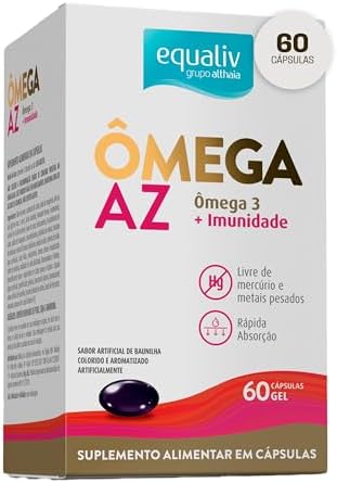EQUALIV - Ômega Nutri A-Z - Suplemento Multivitamínico com Ômega ...
