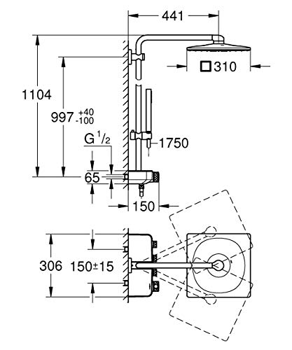 Grohe 26508DC0 Rubinetteria, Supersteel