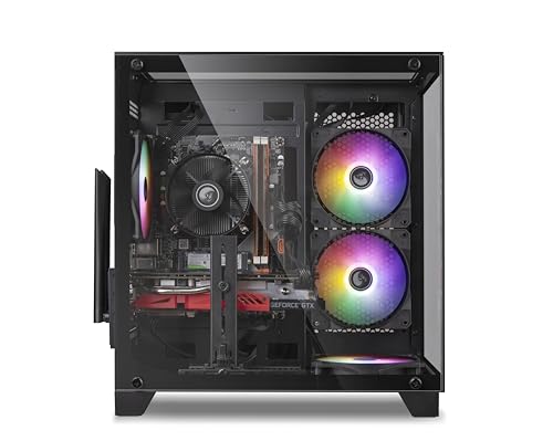 Image of Prebuilt Gaming PC Desktop,Intel Core i5 Business Office Tower Computers PC | RX550 4G Graphics Card, 16GB RAM and 512GB SSD, WiFi, Win11 Home, Suitable for Study,transaction,Entertainment,Gaming, etc.