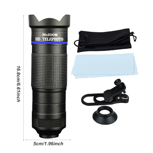 Monoculaire haute définition zoom puissant objectif 4K télescope polyvalent