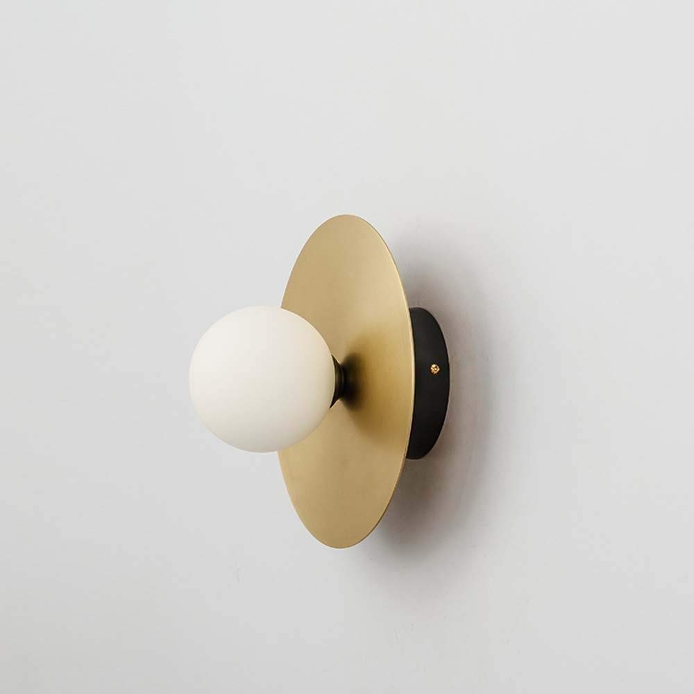 Dekoracje ścienne lampy ścienne, światło ścienne - nowoczesna tarcza po lampce szklana żarówka/lampa LED / 150 * 230 * 150 mm lampa ścienna
