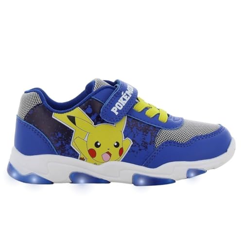 Ya en mundofriki.es: Leomil Pokémon Zapatos Zapatos con Luces niños niño 33, Ideal para la Escuela y el Tiempo Libre, Azul