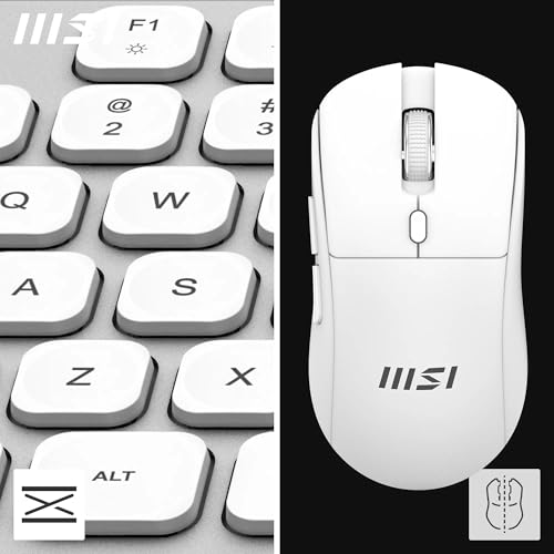 Combo inalámbrico MSI Forge K210 recargable con sensor óptico para optimizar tu espacio de trabajo 3