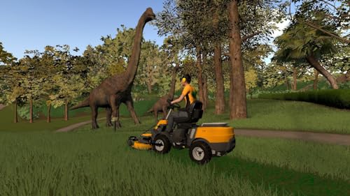 Lawn Mowing Simulator Landmark Edition Nintendo Switch soluciona el aburrimiento con simulación 6