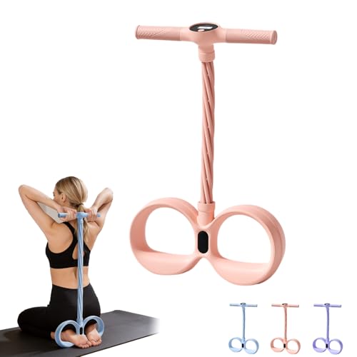Extracteur de pied fitness à domicile avec bande de résistance et poignées ergonomiques