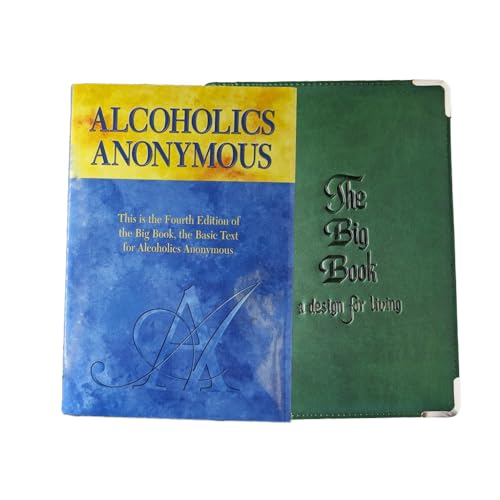 AA Big Book Hardcover Edition with Green Book Cover.