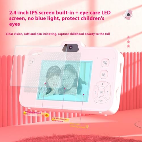 Appareil photo enfant 48MP antichoc avec commandes simples pour debuter