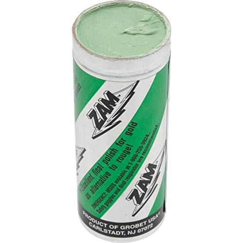 Mascot Zam Buffing Compound, 4 Ounce, Resin, Fine, Stone Compatible, Jewelry Polishing & Cleaning - Image 6