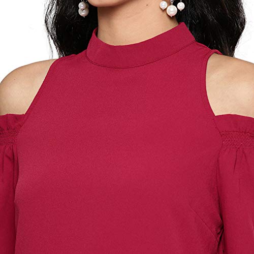 Image of Harpa Women V-Neck Solid Top