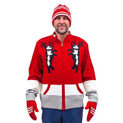 Santa Clause Movie T Allen Deluxe Halloween Costume Cosplay Three Piece Christmas Top Hat and Mittens