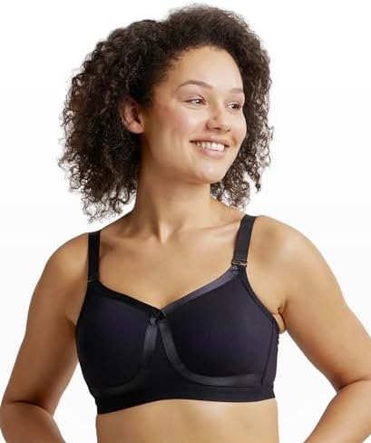 Jockey 1252 Women's Everyday Bra| Wirefree | Non Padded | Full Coverage with Double Layered Cup | Super Combed Cotton Fabric
