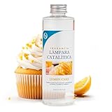M MAMA MANUELA Fragancia para Lámpara Catalítica Aroma Lemon Cake (200ml)- Elimina Malos olores e impurezas, perfuma y Limpia. Compatible con Todas Las lámparas catalíticas.