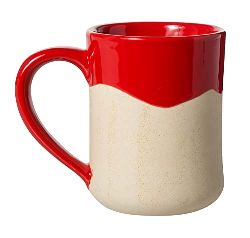 Taza artesanal Cape Shore de cerámica 16 oz multicolor miniatura 2