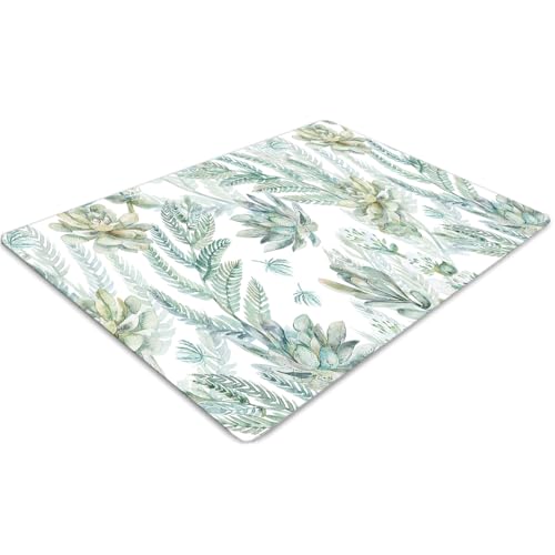 Tapis de chaise imperméable et antidérapant protège-sol en PVC - 2