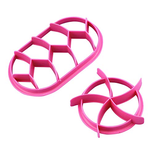 Symboat Gebäckformen, 1/2 Stück, Kunststoff, Kekspresse, Kekse, Backwerkzeug Cover