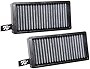 K&N Cabin Air Filter: Premium, Washable, Clean Airflow to your Cabin Air Filter Replacement: Designed for Select 2014-2020 BMW/MINI COOPER (i3, i3s, X1, X2, Clubman, Countryman), VF2060