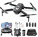Holy Stone GPS Drone with Camera 4K for Beginners, HS460 Foldable Drones with 52 Mins Long Flight Time, Brushless Motor, Follow Me, Auto Return, 5G FPV Transmission, Under 249g Easy for Adults