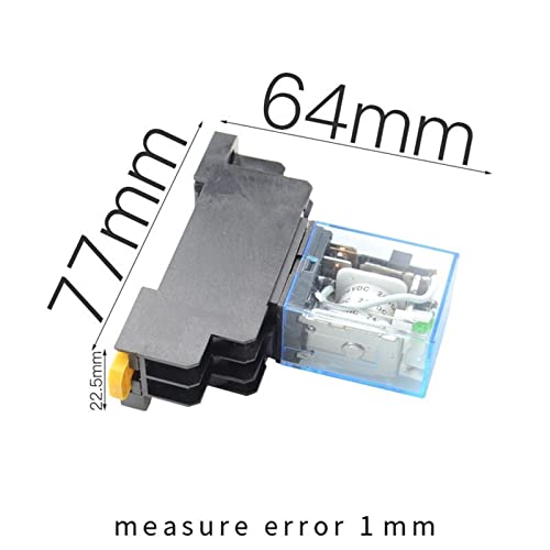 Relais 220VAC LY2NJ interrupteur LY2 10A avec socle de relais 8 broches - 7