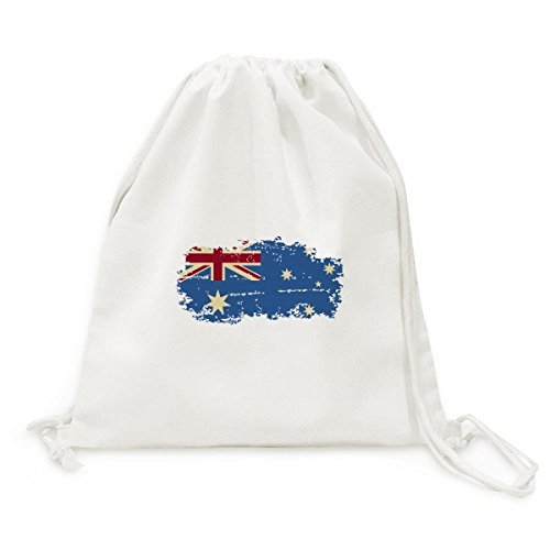 Sac de voyage en toile Australie avec cordon idéal pour les excursions