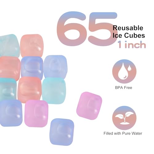 Color-changing Square Ice Cube