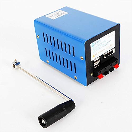 20W Hand Crank Generator, Upthehill Portable Crank Generator Multifunction Hand Usb Generator Crank Emergency Usb Charger Generator For Outdoor Travel Camping Hiking Survival #TOP1
