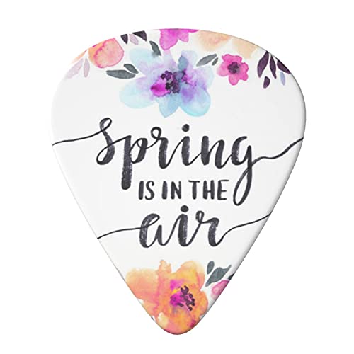 Spring Is In The Air Lot de 6 médiators pour guitare acoustique, guitare électrique, basse, ukulélé – fins, moyens et… - Les Beatles, Paul McCartney, John Lennon, RIngo Starr, George Harrison Spring Is In The Air Lot de 6 médiators pour guitare acoustique, guitare électrique, basse, ukulélé – fins, moyens et… – Image 4