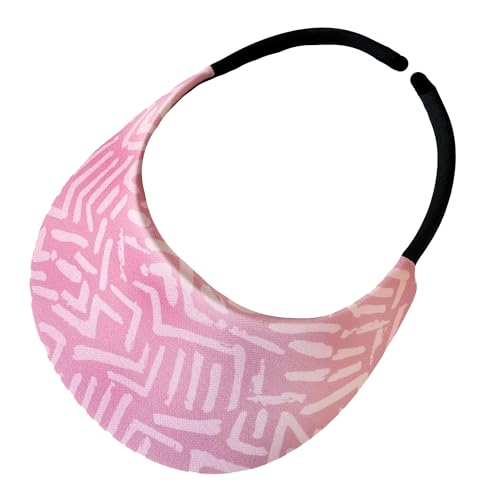 Image of No Headache Sun Visor for Women | Stylish, Lightweight Golf & Tennis Hat | UV Protection for Outdoor Sports & Travel