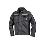 UV-beständig Profi-X Bundjacke, Arbeitsjacke Gr. 58, grau, mit \