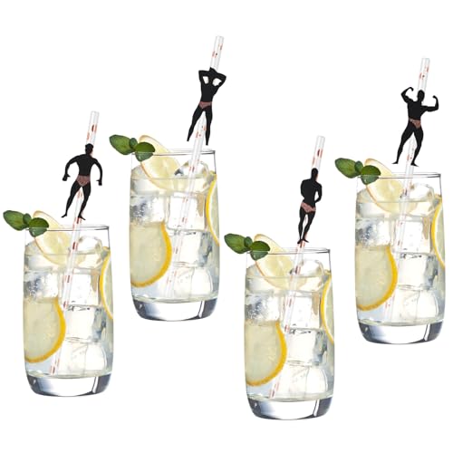 24 pitillos desechables para fiesta de despedida de soltera miniatura 5