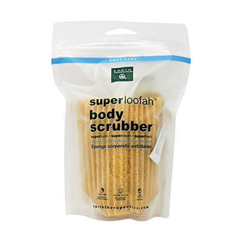 Earth Therapeutics Super Loofah Body Scrubber, 1 count