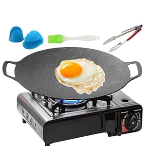 Hogvinnatil Korean Grillpfanne Gusseisen Grill Ritterpfanne