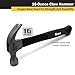 Titan 63020 16oz Claw Hammer, Forged Steel Head, 13