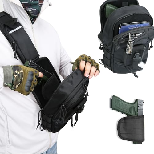 LarKoo Sling Backpack Chest Bag