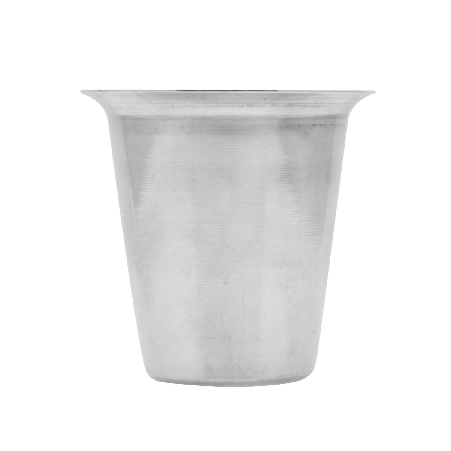 RAJ STEEL COFFEE GLASS , 8.5X8 CM, RP0006, Water Glass , Juice Glass Water Glass, Milk Glass