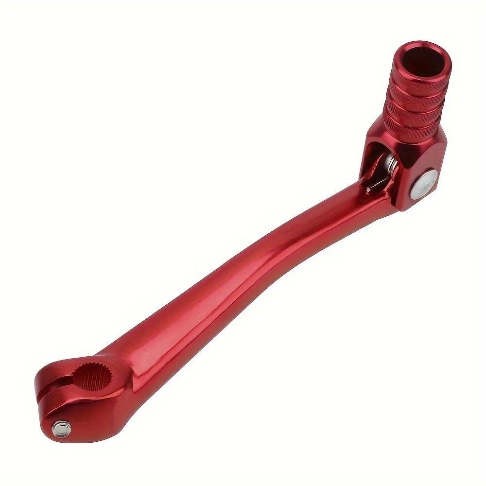 Vlfqbdjty Red Ypmgrwlsn Gear Lever 1 Piece Motorcycle Accessories Aluminum Alloy Folding Gear Shift Lever Shifter Pedal Motorbike Parts