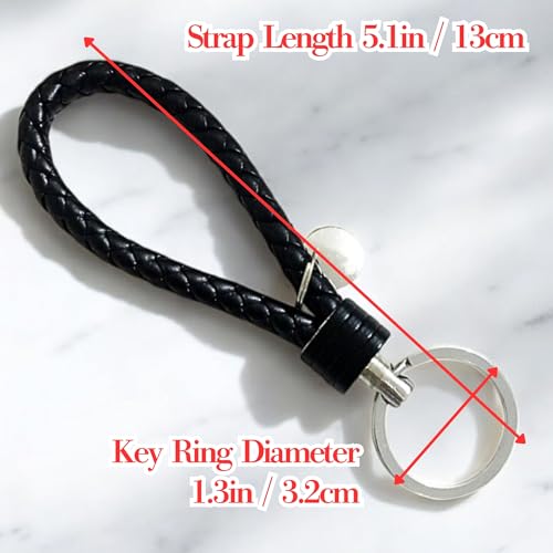 Genuine Leather 12 Card Slots Zipper Accordion Purse, Minimalist Slim Multi Pockets Zip Around Wallet Purse, Compact Card Organizer with Key Ring Strap (Red)4