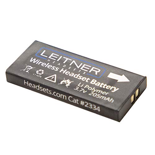 Leitner Genuine Replacement Battery LH270, LH275, LH280, LH370, LH375, and LH380 – Works with All Premium Wireless Headsets