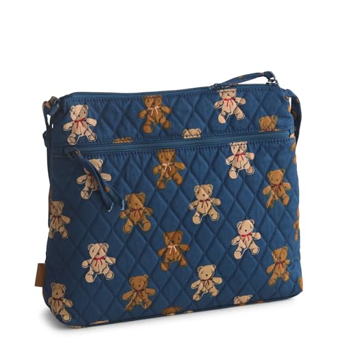 Image of Vera Bradley Women's Premium Cotton Original Zip Hipster Crossbody Bag