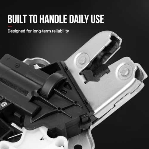 Image of Rear Trunk Lock Latch Actuator - Compatible with Audi, Volkswagen - A4, A4 Quattro, A5, A5 Quattro, A6, A6 Quattro - Trunk Lid Lock - Power Trunk Latch - Replaces 4F5827505A, 4F5827505D, 4F5827505B