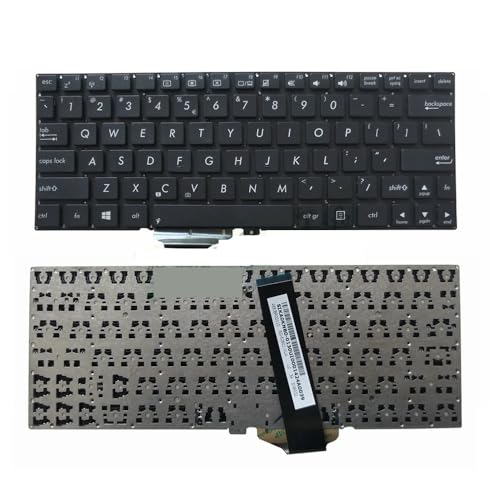 Clavier US pour ASUS X102BA clavier d'ordinateur portable touches noires