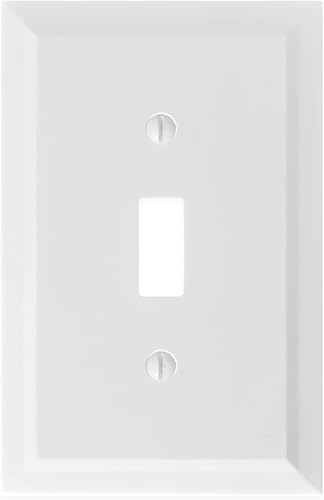 Miniatura 10 de Questech Cubiertas de tomacorrientes, placas de pared dúplex individuales, placas de interruptor de 1 banda, tamaño estándar, cubiertas de toma de