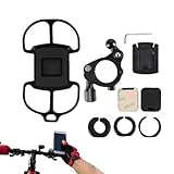 Design intuitif et pratique : Ce support de téléphone pour bicyclette intègre une notice claire et un système de serrage manuel simple. Il simplifie le montage et les réglages, pour un accès rapide et sans souci à votre téléphone pendant vos trajets ou vos loisirs.