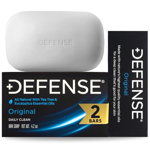 Defense Soap 2pk All Natural Tea Tree Bar Soap for...