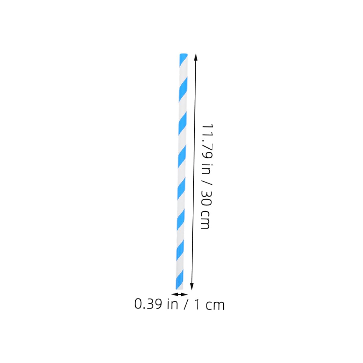 Palitos de Papel para Algodón de Azúcar 10x300mm, 150 Unidades