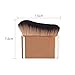 COSHINE Big Self Tanning Blend Brush, Professional Self Tanner, Kabuki, Powder, Foundation, Blusher, Shadow, Bronzer, Face and Body Brush (ROSE GOLD)