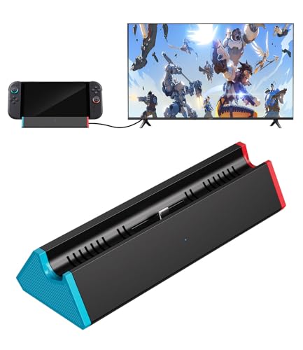 Antank Portable Station d'accueil Compatible avec Nintendo Switch 2/1/OLED, Switch 2 TV Dock avec...