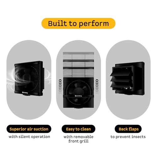 Add atomberg Efficio Exhaust Fan 200mm (8 Inches) Black - Image 3