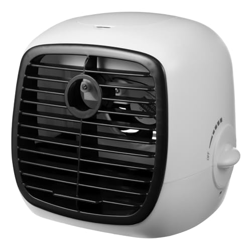 Gatuida Ventilador Personal Mini Aire Acondicionado USB Portátil Silencioso para Oficina y Dormitorio para Uso Escritorio y Decoración