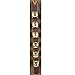 Nohma Leather 6 Arctic Sleigh Bell Leather Strap Door Hanger Dog Puppy Training Amish Handmade